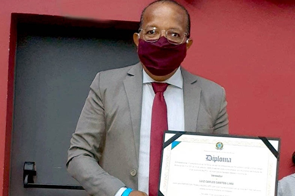 O vereador Suíca (PT)