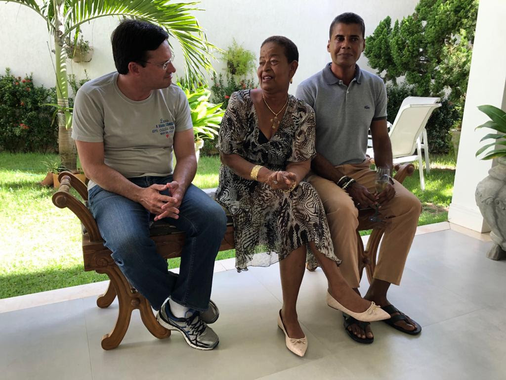 João Roma e Cira do Acarajé