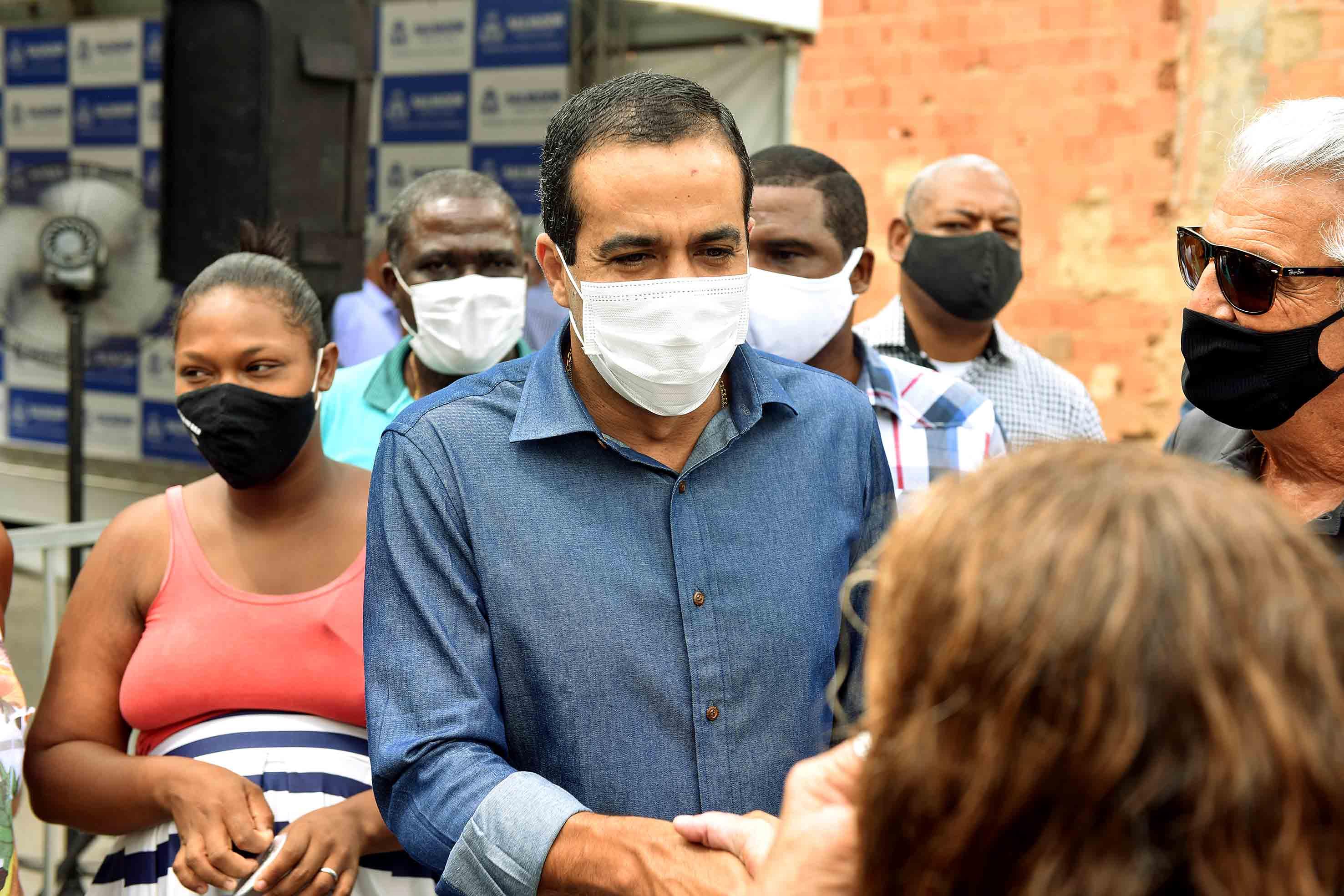 Na imagem, o prefeito de Salvador, Bruno Reis, do DEM Na imagem, o prefeito de Salvador, Bruno Reis, do DEM