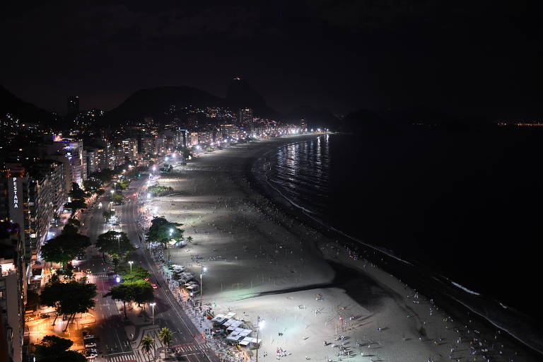 Ao contrário de anos anteriores, poucas pessoas foram aos tradicionais pontos de celebração em São Paulo e no Rio de Janeiro Ao contrário de anos anteriores, poucas pessoas foram aos tradicionais pontos de celebração em São Paulo e no Rio de Janeiro