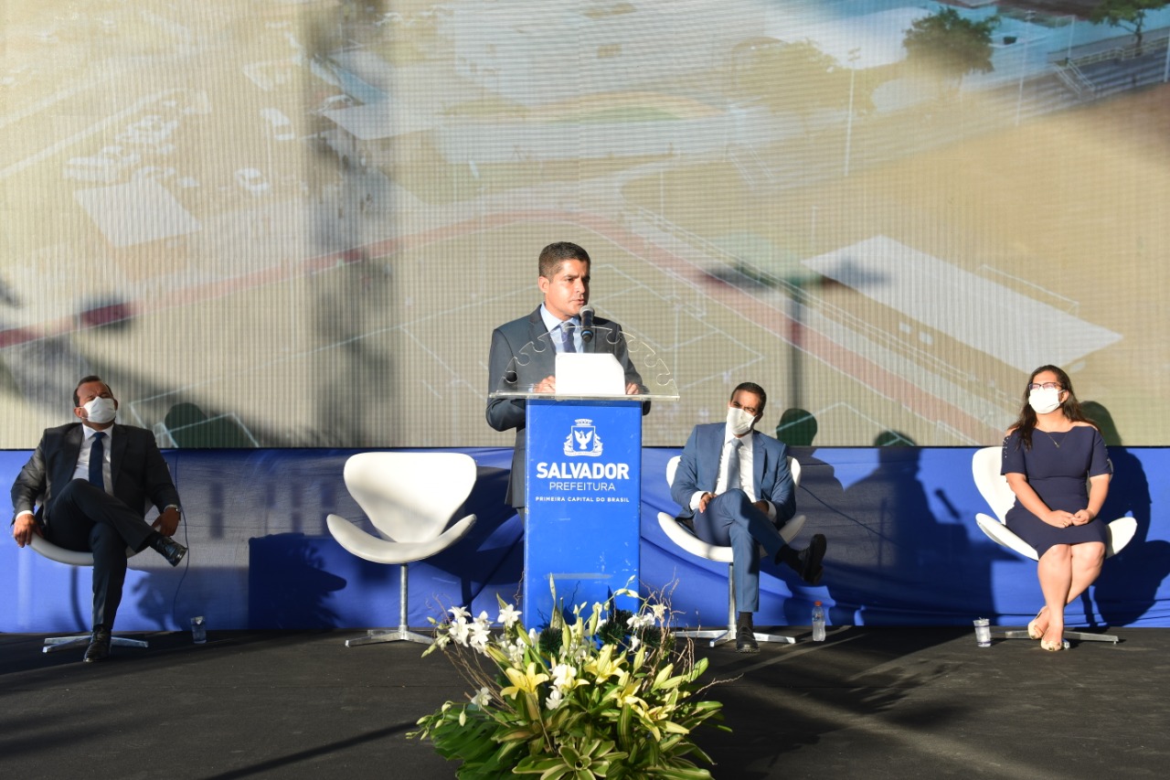 Na imagem, o ex-prefeito de Salvador, ACM Neto, do Democratas