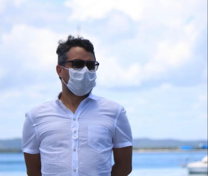 Na imagem, o secretário Fausto Franco