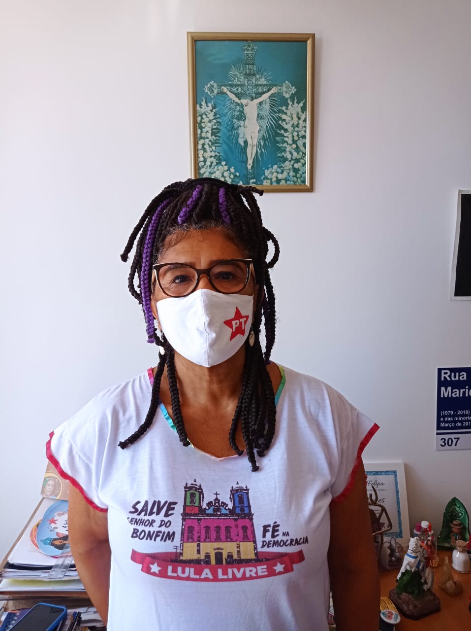 Vereadora de Salvador, Marta Rodrigues (PT) Vereadora de Salvador, Marta Rodrigues (PT)