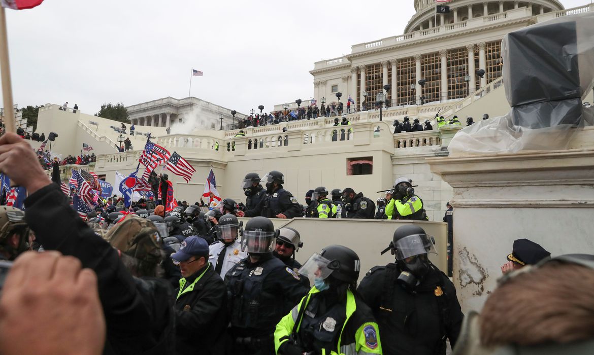 Protesto ocorreu na tarde de quarta-feira em Washington