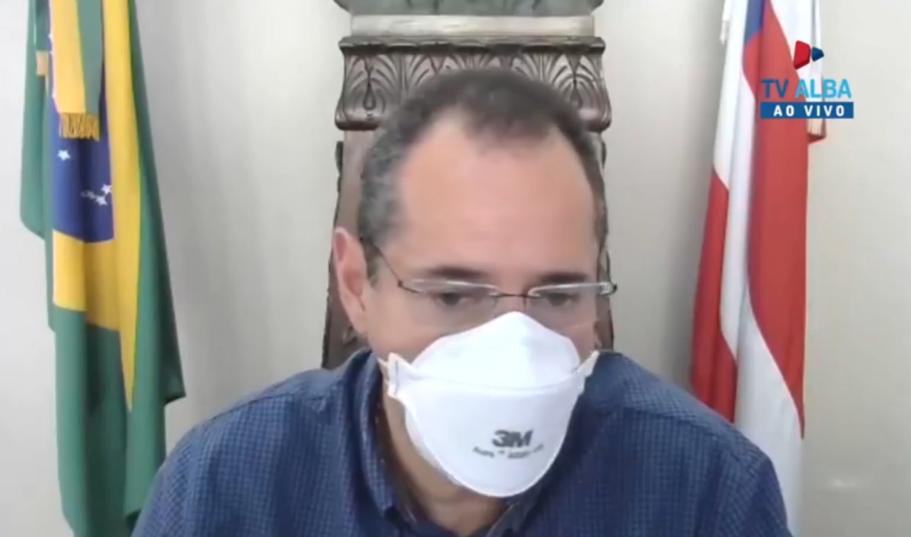 Na imagem, o presidente da AL-BA, Nelson Leal, do PP