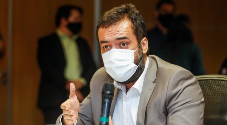 O governador do Rio de Janeiro, Cláudio Castro (PL)