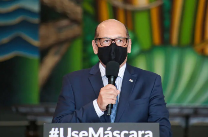 O presidente do Instituto Butantan, Dimas Covas