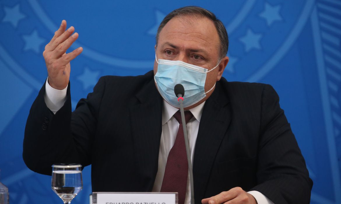 Ministro reafirma que vacinação deve começar ainda em janeiro Ministro reafirma que vacinação deve começar ainda em janeiro