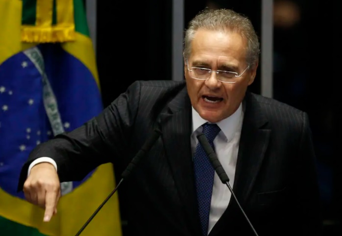 O senador Renan Calheiros (MDB-AL)