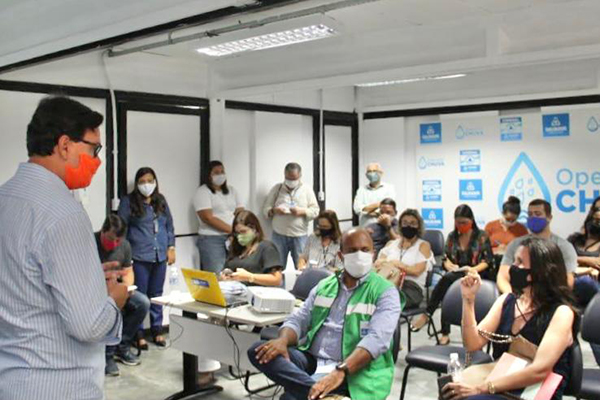 O diretor geral da Defesa Civil de Salvador, Sosthenes Macêdo, recebeu nesta terça-feira (5) a visita de secretários e dirigentes da administração municipal O diretor geral da Defesa Civil de Salvador, Sosthenes Macêdo, recebeu nesta terça-feira (5) a visita de secretários e dirigentes da administração municipal