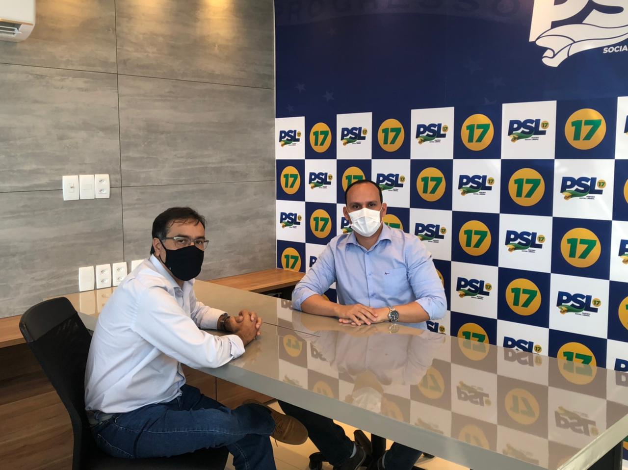 Futuca, pelo MDB, e Pimentel, pelo PSL, acham que a aliança pode frutificar em 2022