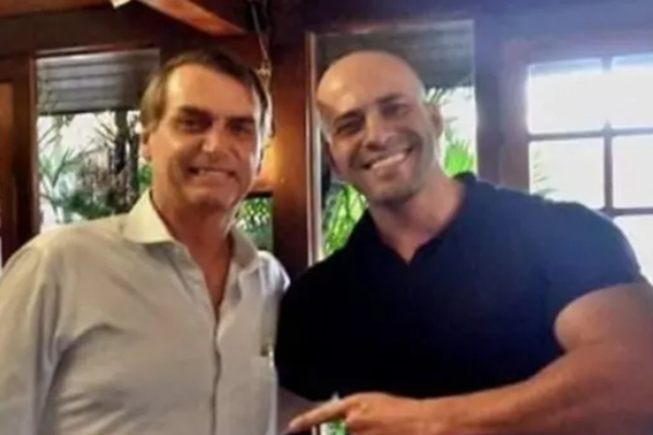 Jair Bolsonaro e Daniel Silveira 