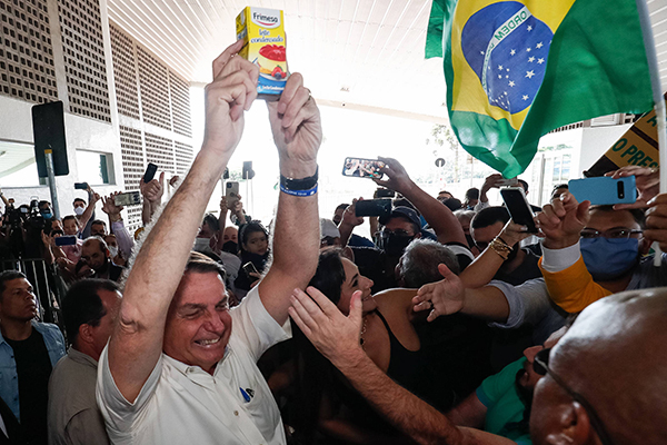 O presidente Jair Bolsonaro