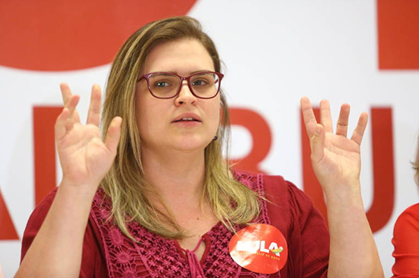 A deputada federal Marília Arraes (PT-PE) 
