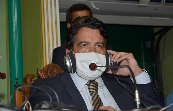 O líder do governo na Câmara Municipal de Salvador, Paulo Magalhães Jr (DEM)