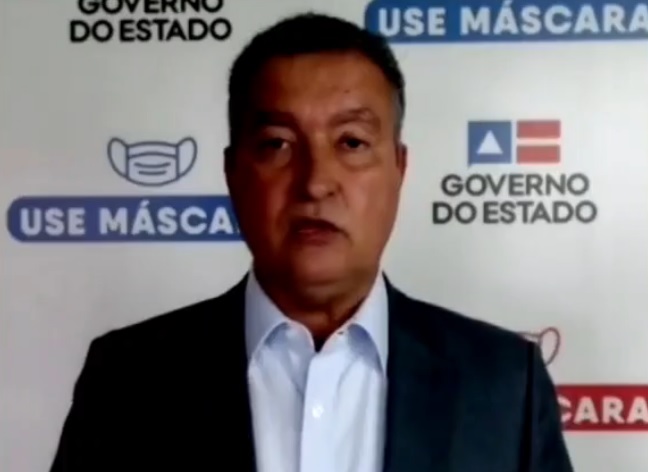 Na imagem, o governador Rui Costa, do PT