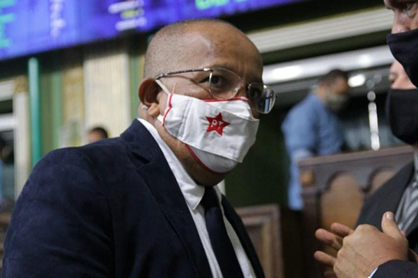 O vereador Suíca (PT)