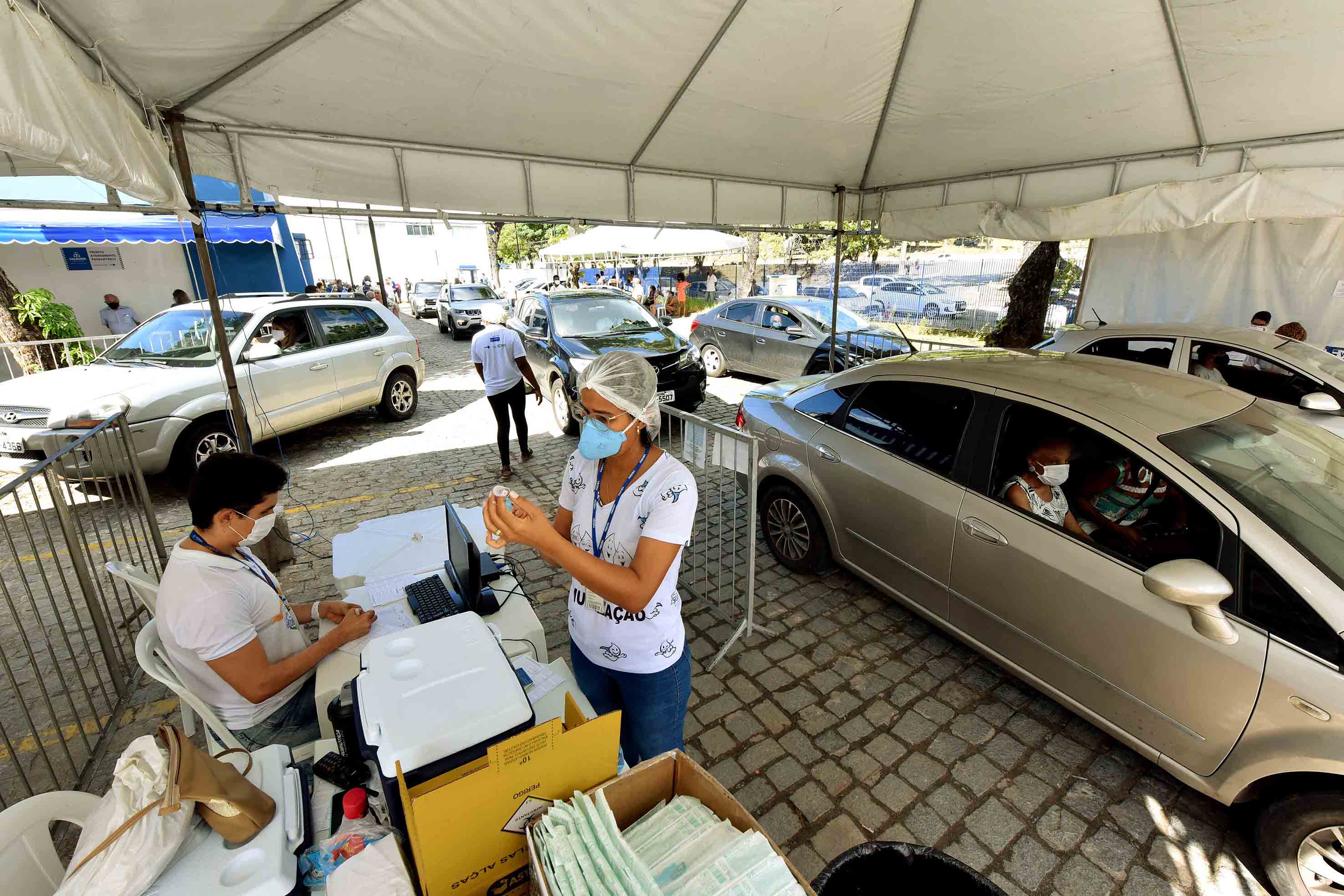 Vacinação contra a Covid-19 em Salvador 