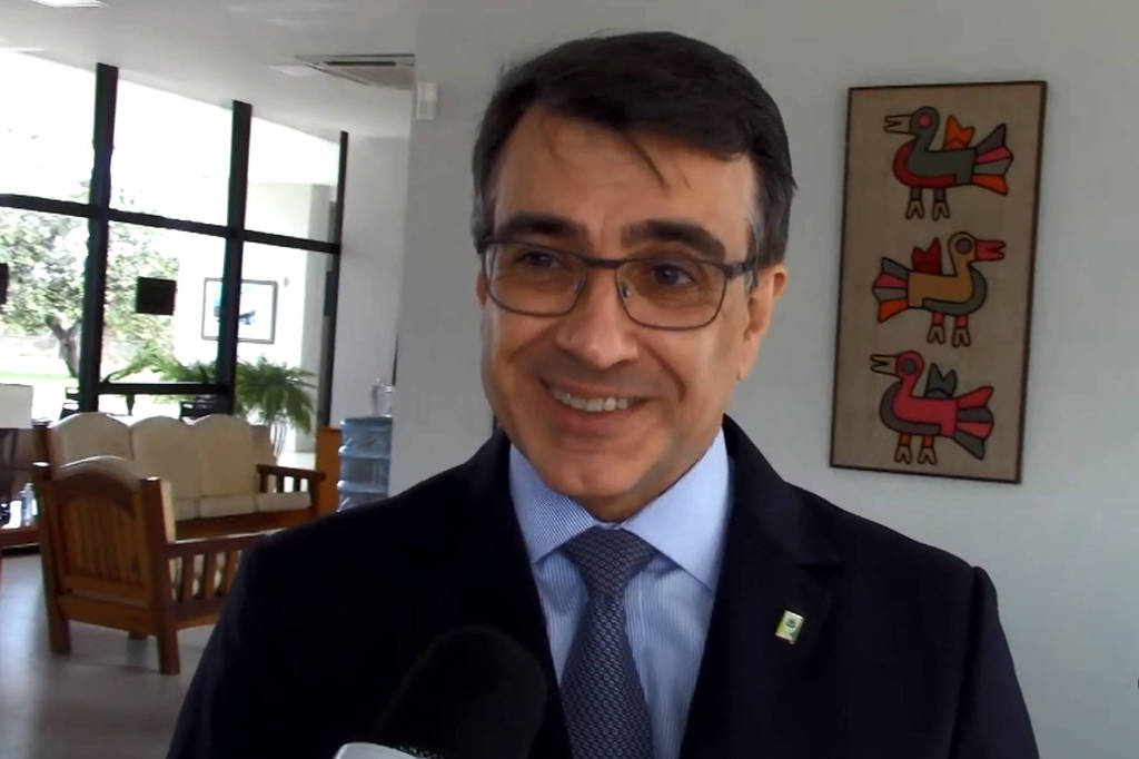 O novo chanceler brasileiro, Carlos Alberto França