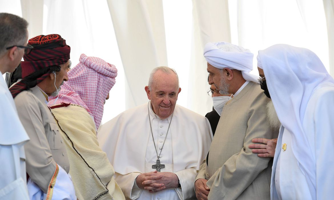 Foi a primeira visita de um chefe de Estado do Vaticano ao país Foi a primeira visita de um chefe de Estado do Vaticano ao país