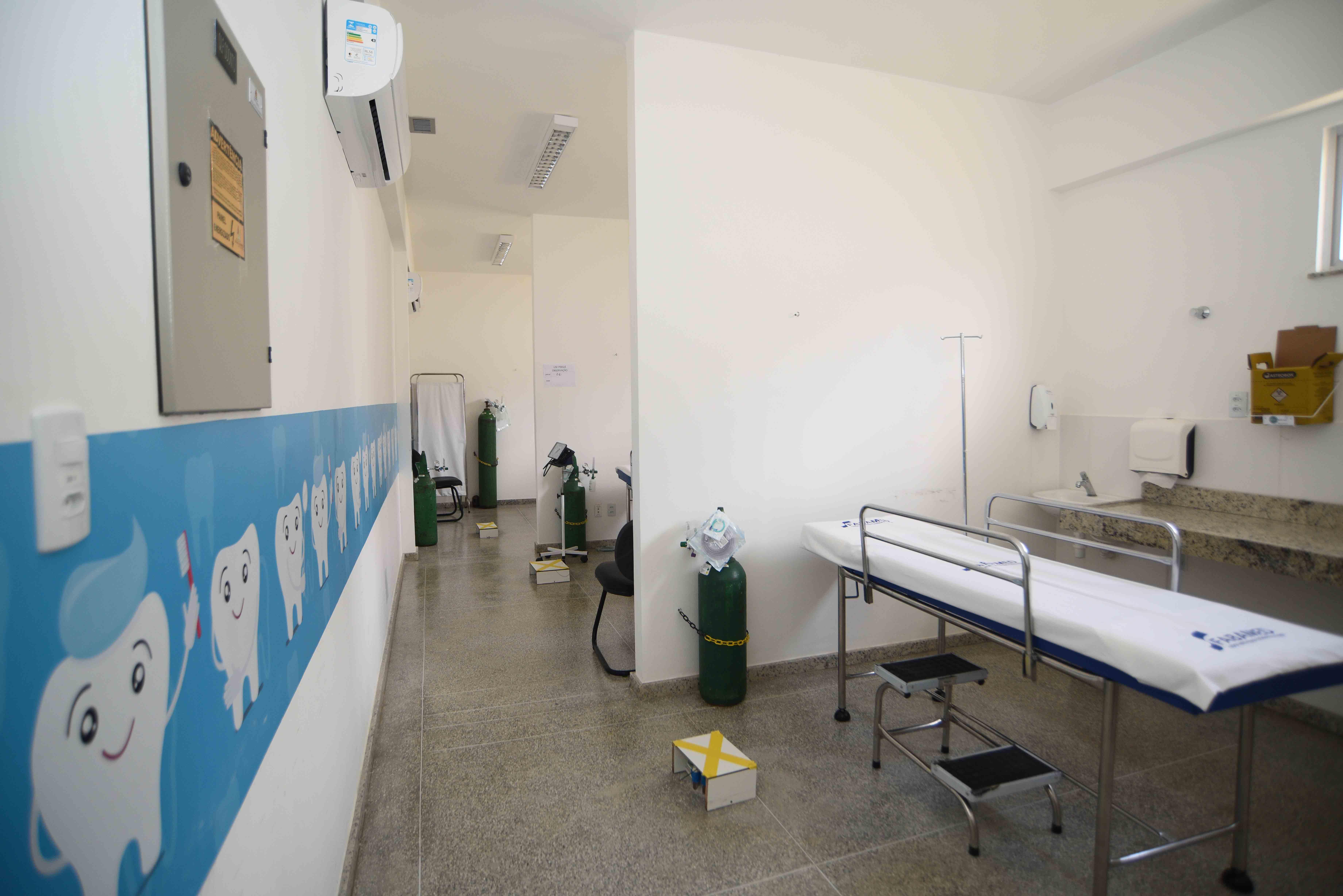 As estruturas receberão pacientes com demandas de emergência com quadros clínicos mais leves As estruturas receberão pacientes com demandas de emergência com quadros clínicos mais leves