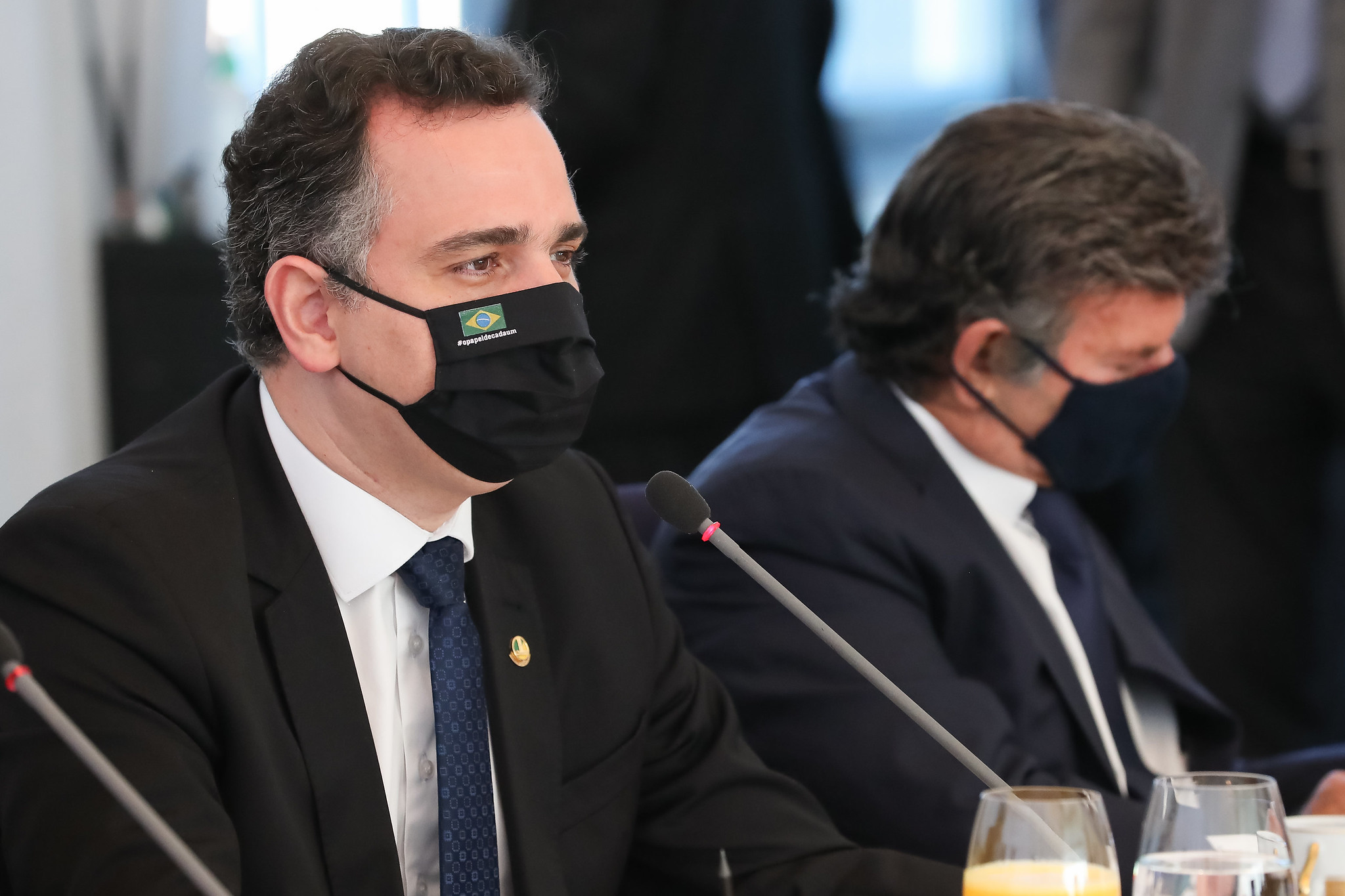 Presidente do Senado, Rodrigo Pacheco (DEM-MG)