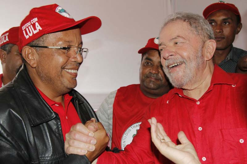Luiz Carlos Suíca e Luiz Inácio Lula da Silva Luiz Carlos Suíca e Luiz Inácio Lula da Silva