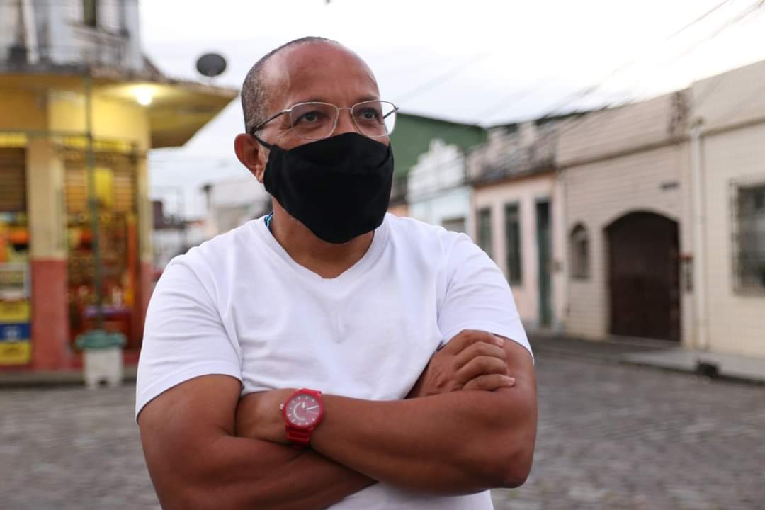 Na imagem, o vereador Luiz Carlos Suíca, do PT