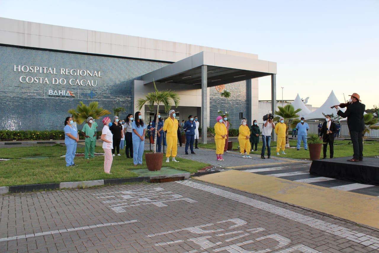 Além do HRCC, outros hospitais do interior da Bahia recepcionaram os atos