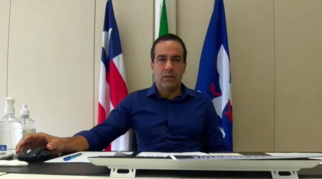 Na imagem, o prefeito de Salvador, Bruno Reis, do Democratas