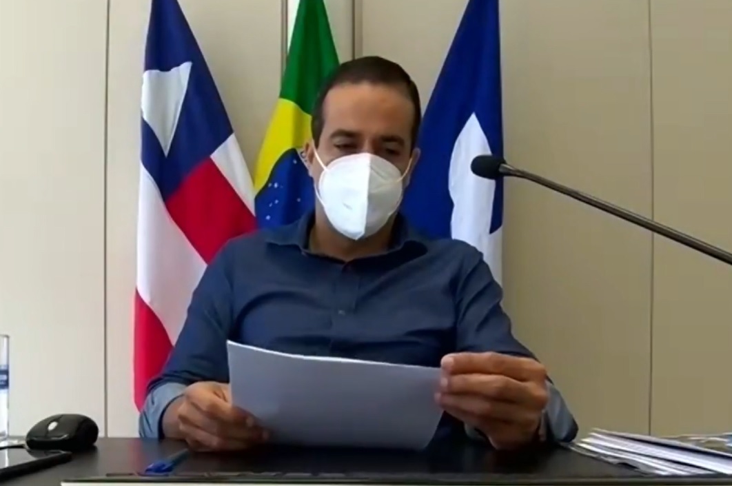 O prefeito Bruno Reis (DEM)