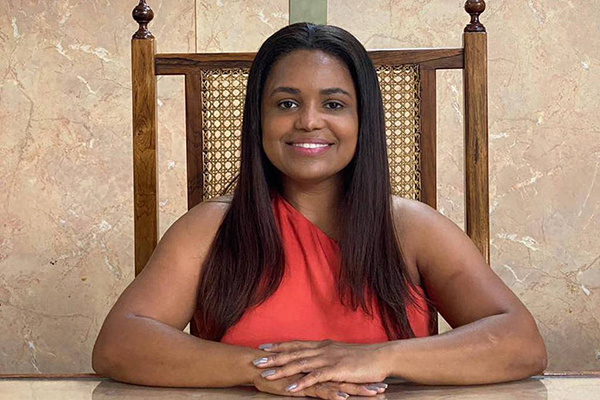 A vereadora Fernanda Costa A vereadora Fernanda Costa