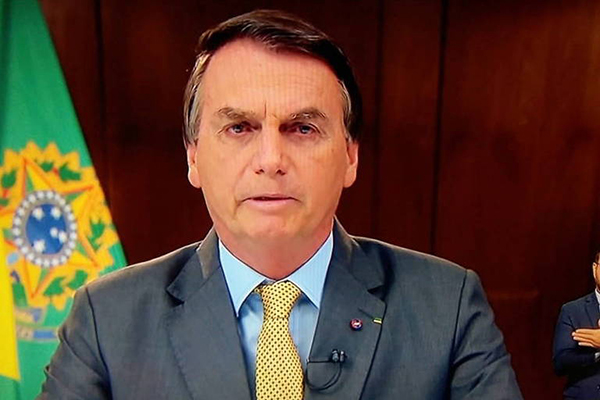 O presidente Jair Bolsonaro
