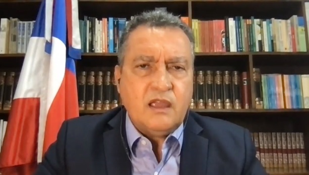 Na imagem, o governador Rui Costa, do PT Na imagem, o governador Rui Costa, do PT