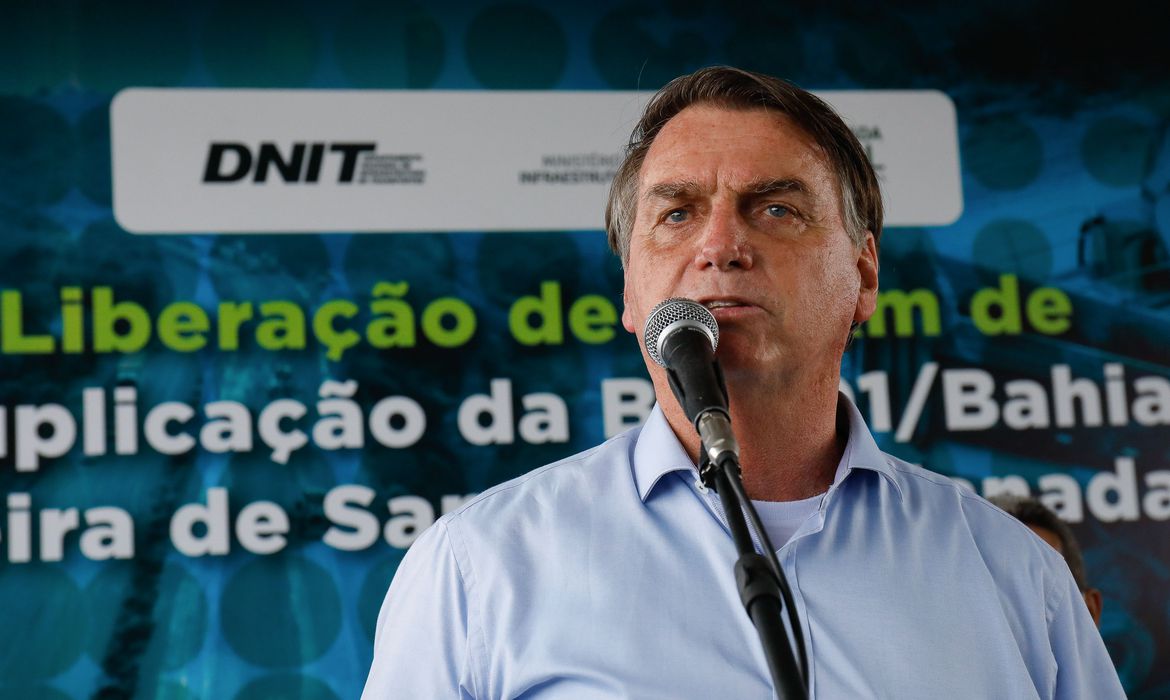 O presidente Jair Bolsonaro