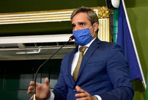 O vereador Alberto Braga (Republicanos)