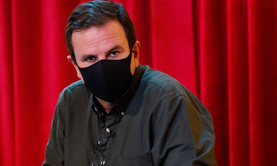 O prefeito do Rio de Janeiro, Eduardo Paes (PSD)