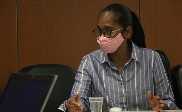 A prefeita de Cachoeira, Eliana Gonzaga A prefeita de Cachoeira, Eliana Gonzaga