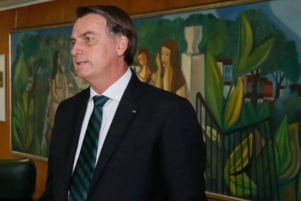 O presidente Jair Bolsonaro