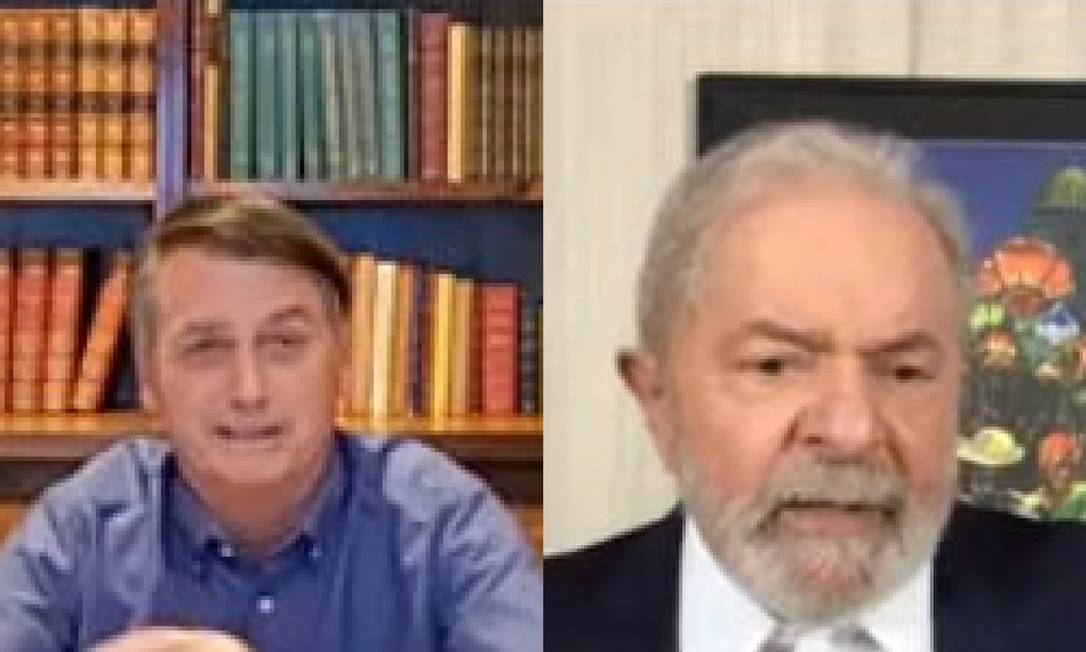Jair Bolsonaro e Lula Jair Bolsonaro e Lula