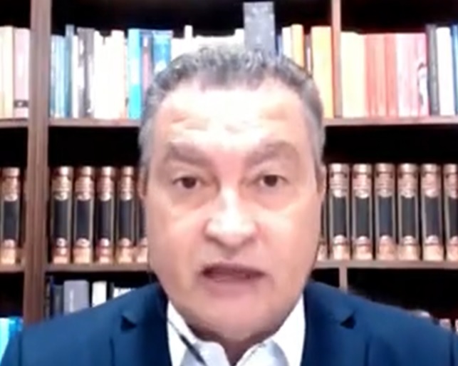 Na imagem, o governador Rui Costa, do PT