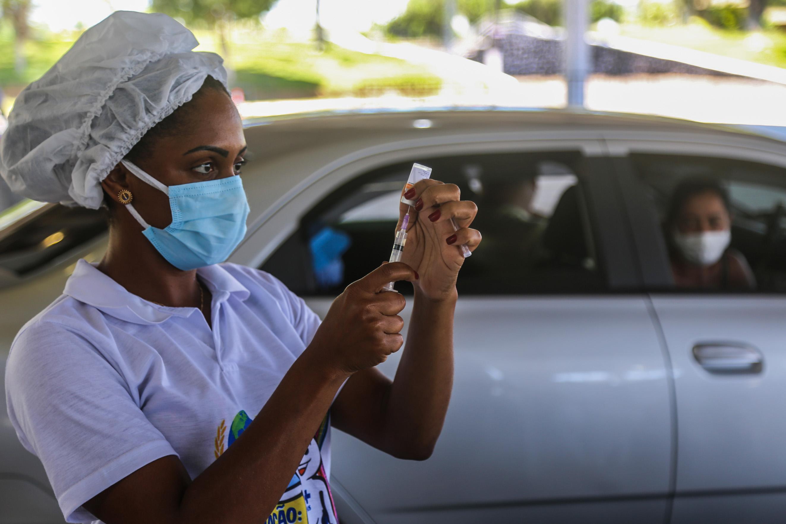 Vacinação contra a Covid-19 em Salvador 