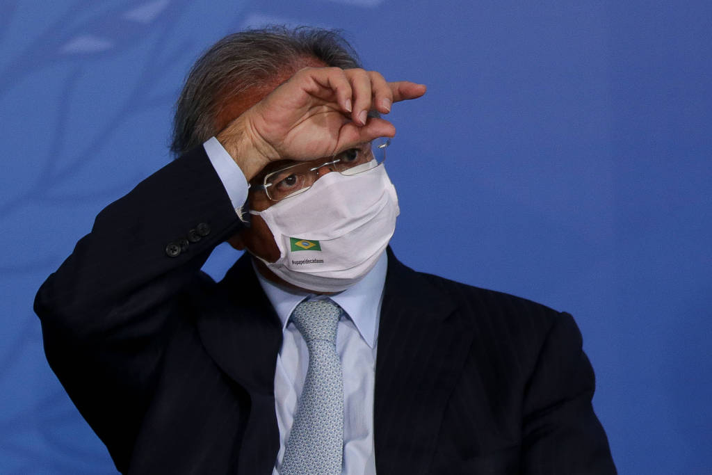 O ministro Paulo Guedes (Economia)