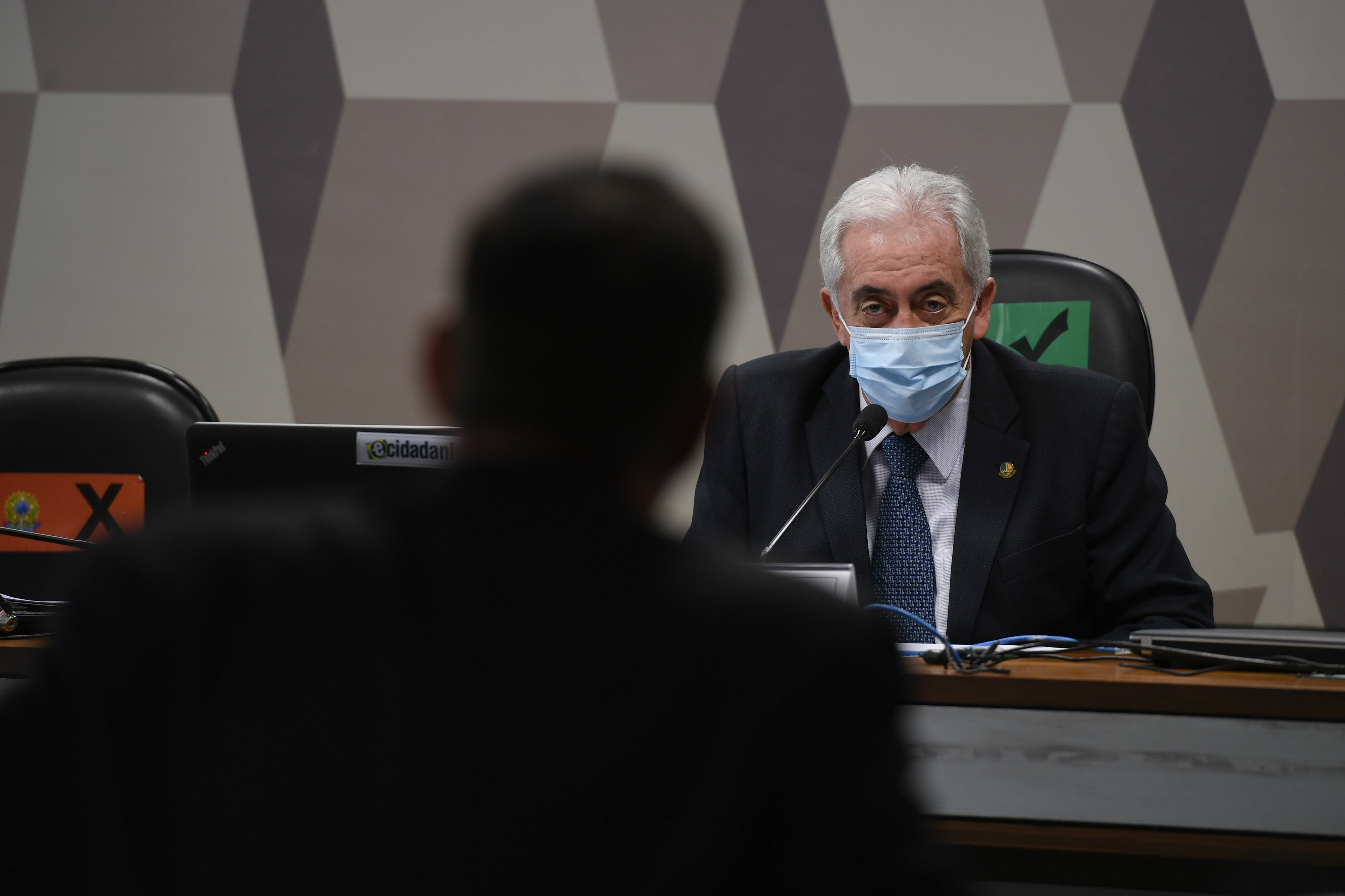 O senador Otto Alencar atendeu Pazuello depois de mal súbito do ex-ministro da Saúde