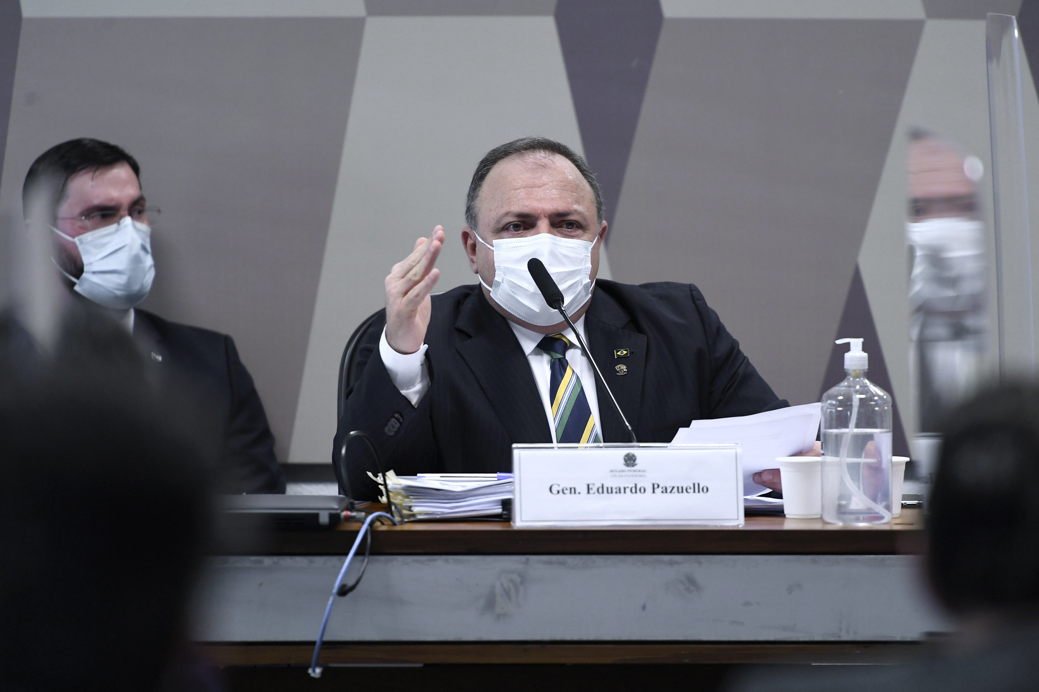 Declaração foi dada durante depoimento do ex-ministro da Saúde à CPI da Covid