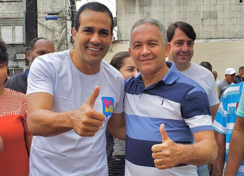 O prefeito de Salvador, Bruno Reis (DEM) e o vereador Téo Senna (PSDB) O prefeito de Salvador, Bruno Reis (DEM) e o vereador Téo Senna (PSDB)