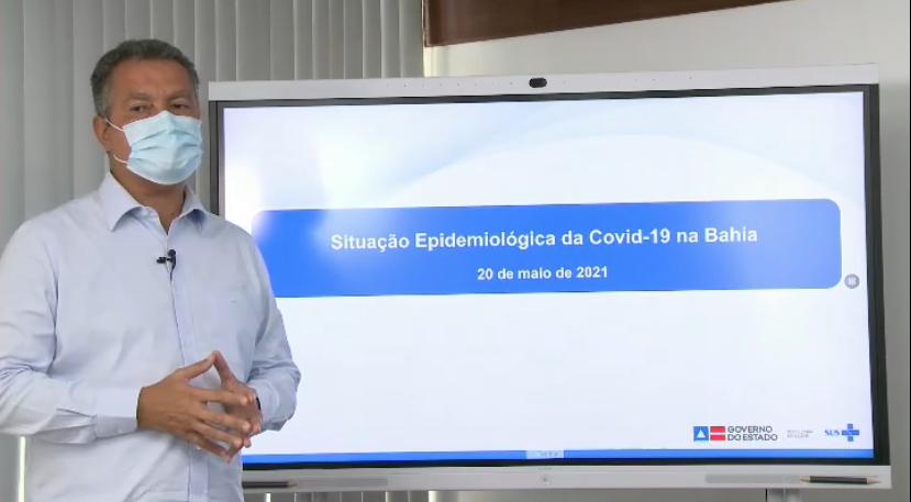 Na imagem, o governador Rui Costa, do PT Na imagem, o governador Rui Costa, do PT