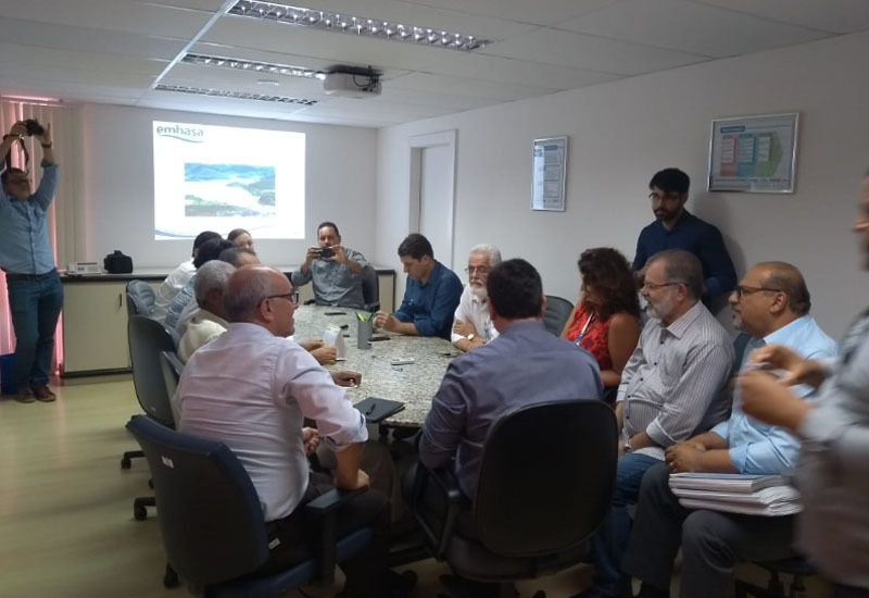 O deputado lembra que participou da primeira reunião, que aconteceu na Embasa, sobre o projeto