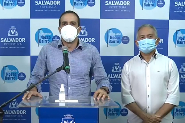O prefeito Bruno Reis (DEM)