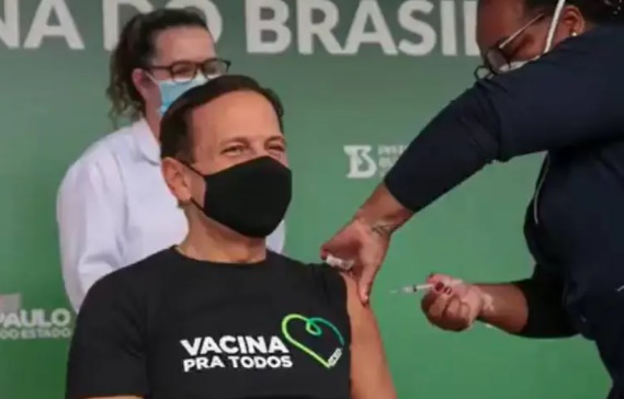 O governador de São Paulo, João Doria